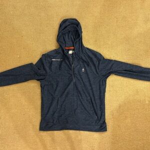 Greg Norman Golf Hoodie Navy Performance Jacket